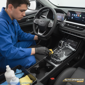 Película Proteção de Pintura - PPF - Console Central (Serviço)